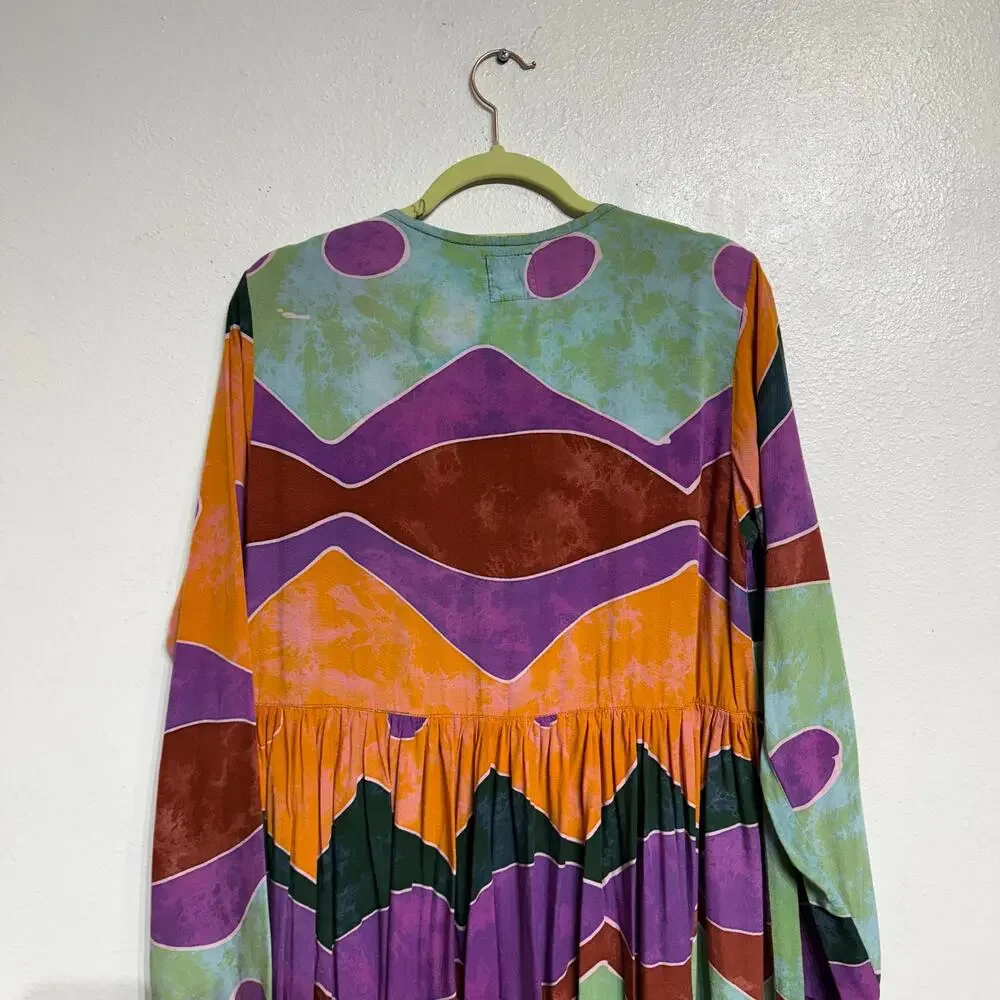 Endeavor Trading Vintage Mini Dress Sz S - Picture 8 of 13